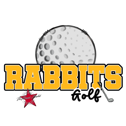 Rabbits Varsity Golf-Yellow