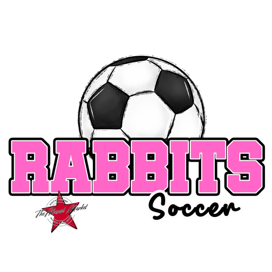 Rabbits Varsity Soccer-Baby Pink