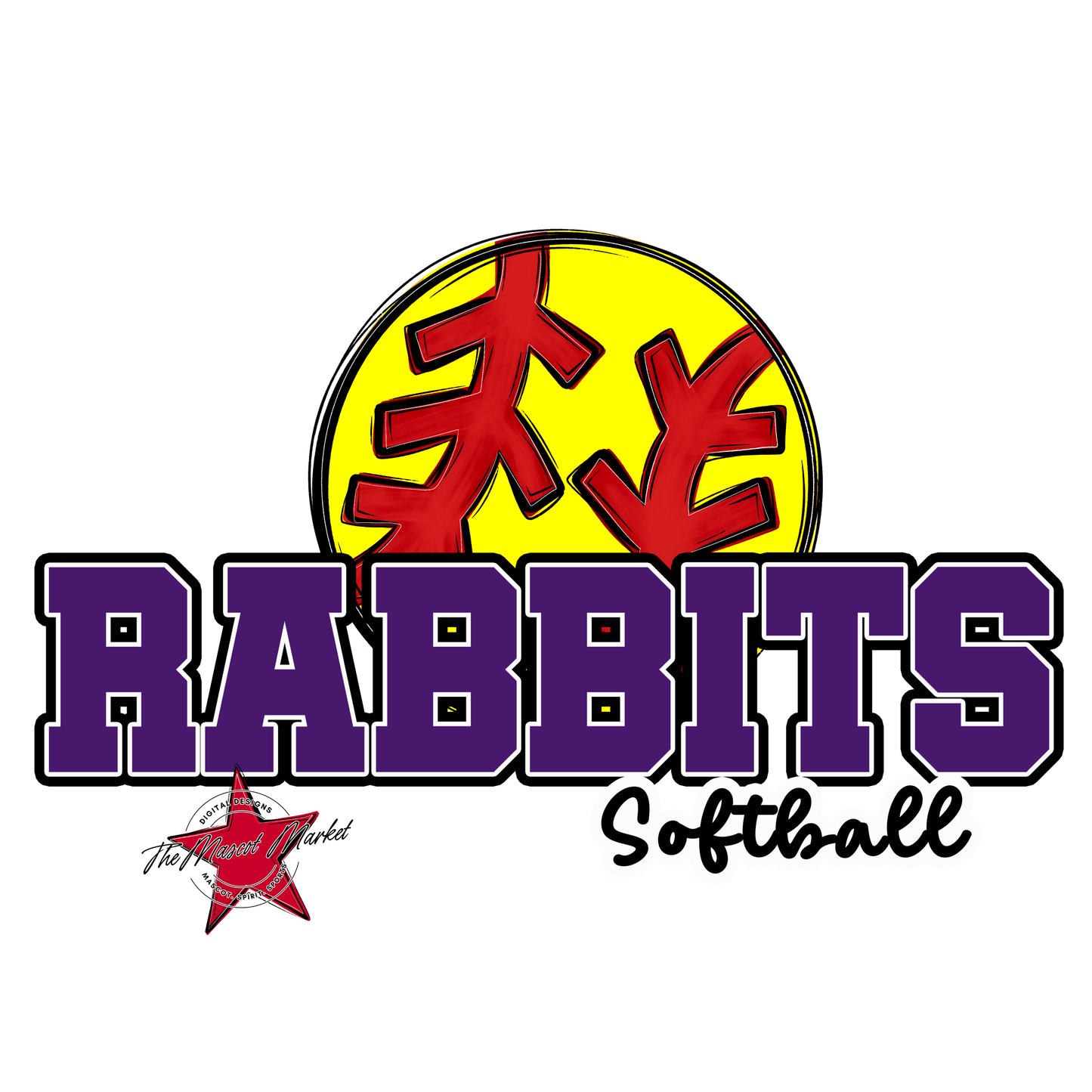 Rabbits Varsity Softball-Purple