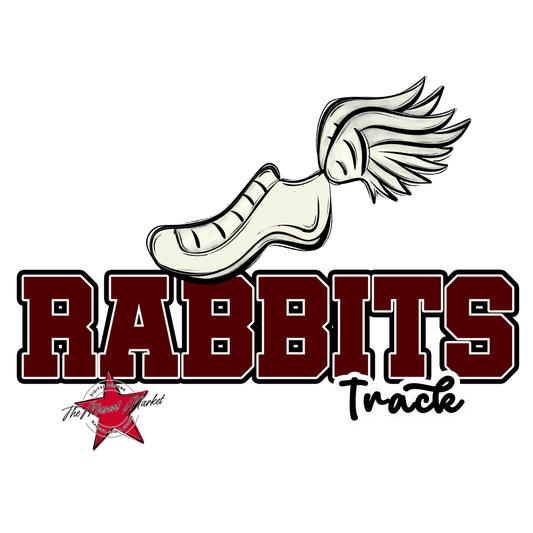 Rabbits Varsity Track-Maroon