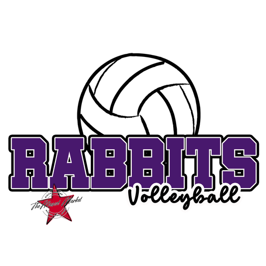 Rabbits Varsity Volleyball-Purple