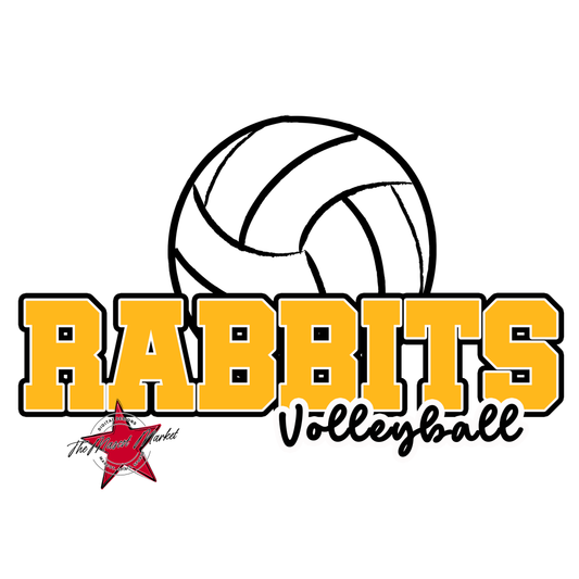 Rabbits Varsity Volleyball-Yellow