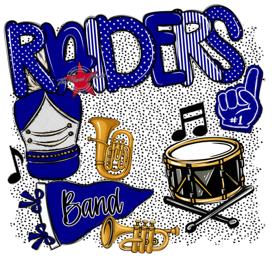 Raiders Band Spirit-Blue