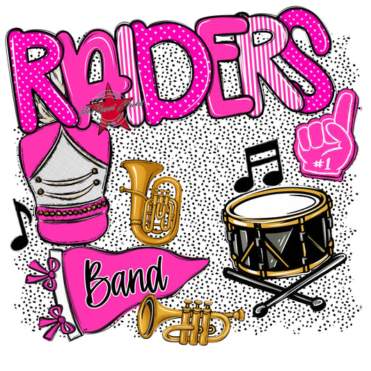 Raiders Band Spirit-Pink
