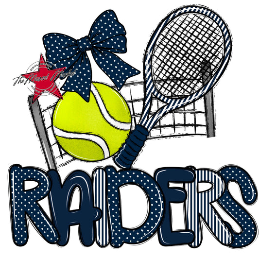 Raiders Tennis Spirit Design-Navy