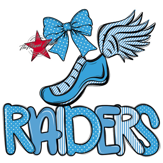 Raiders Track Spirit Design-Carolina Blue