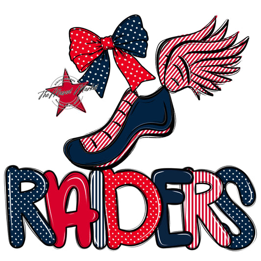 Raiders Track Spirit Design-Navy & Red