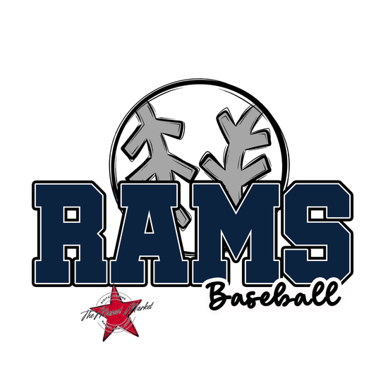 Rams Varsity Baseball-Navy