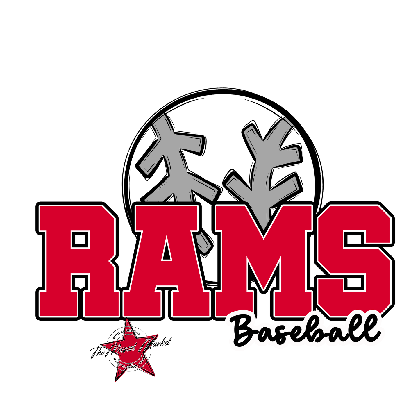 Rams Varsity Baseball-Red