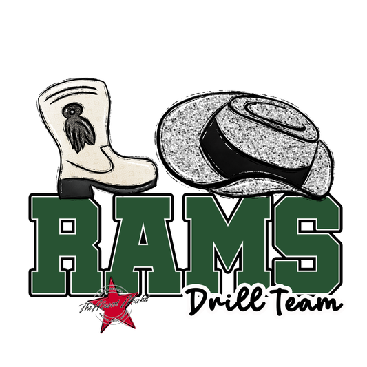 Rams Varsity Drillteam-Green