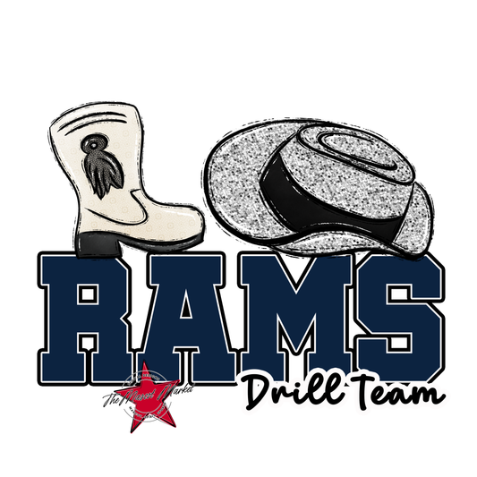 Rams Varsity Drillteam-Navy