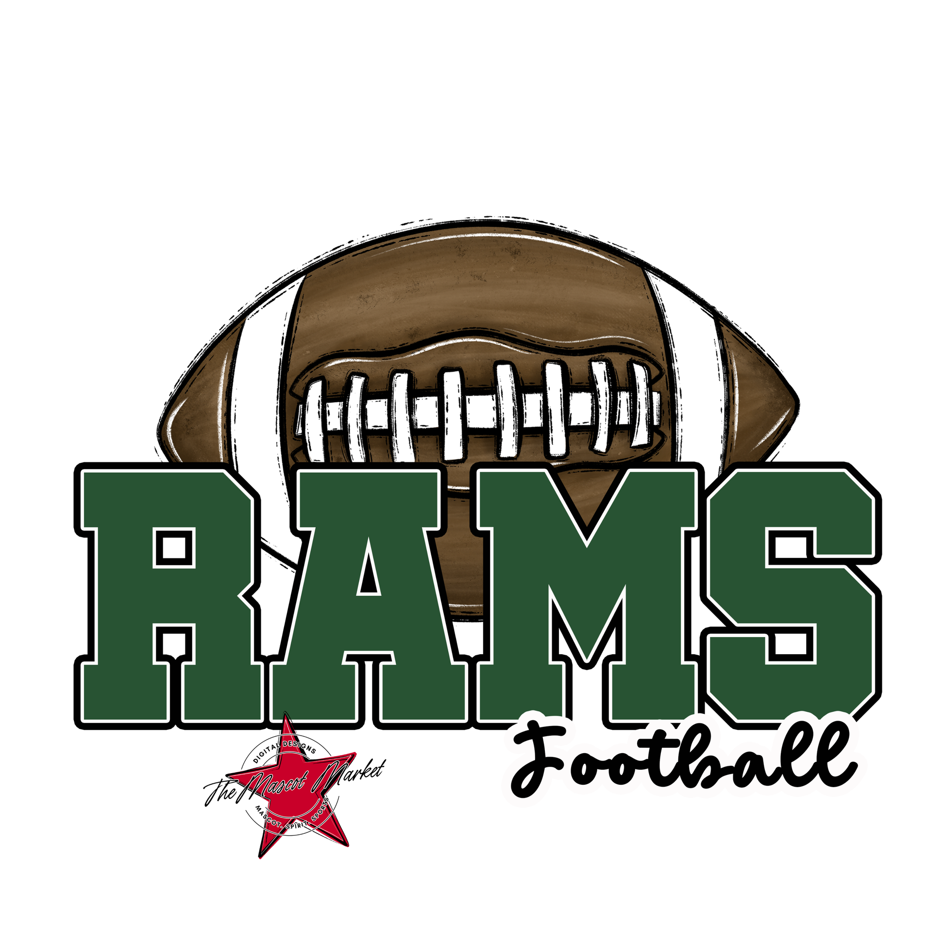 Rams Varsity Football-Green