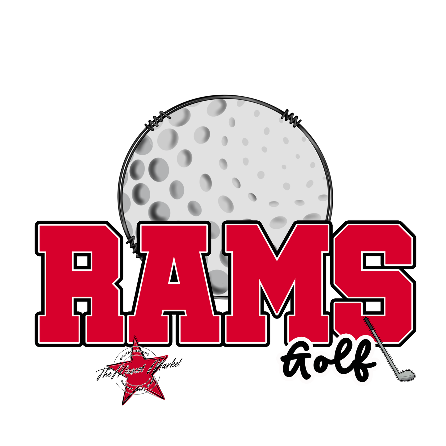 Rams Varsity Golf-Red
