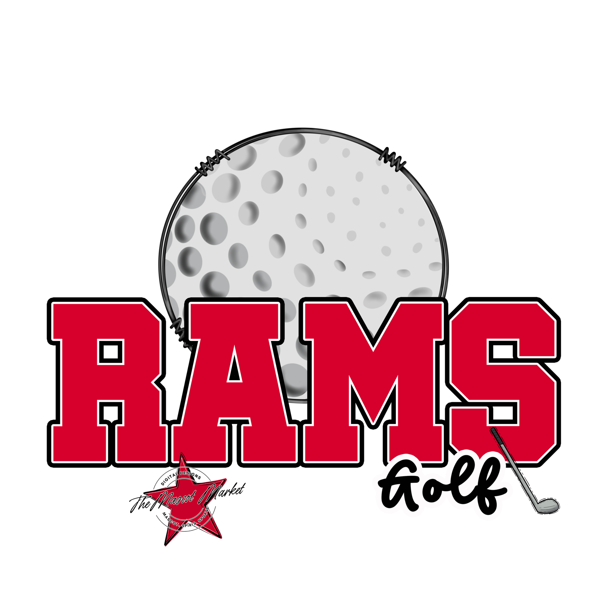 Rams Varsity Golf-Red