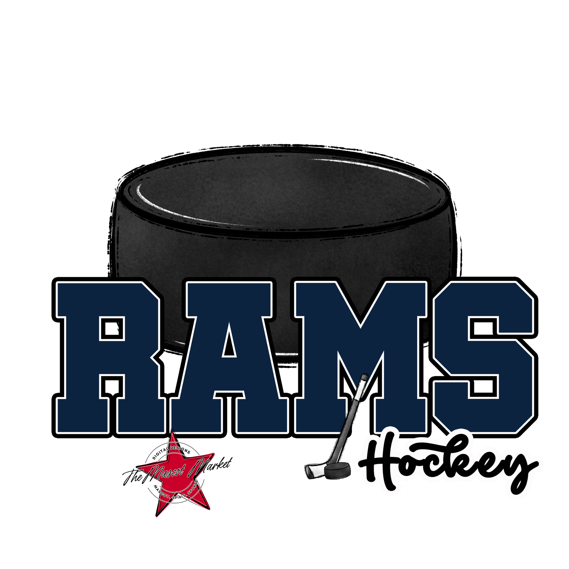 Rams Varsity Hockey-Navy