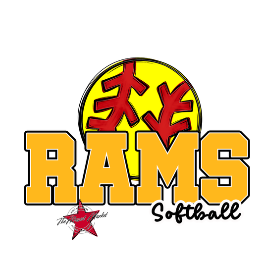 Rams Varsity Softball-Yellow