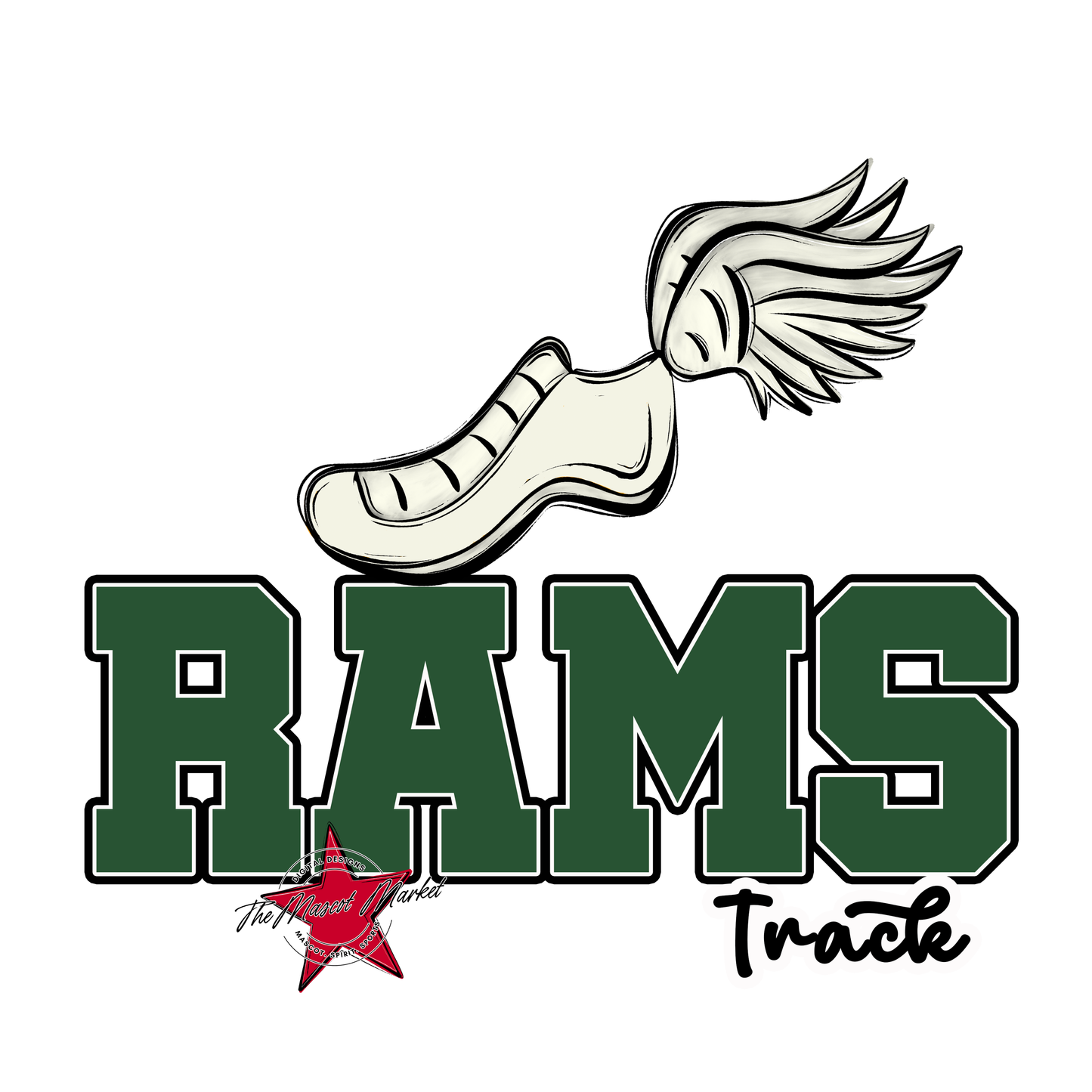 Rams Varsity Track-Green