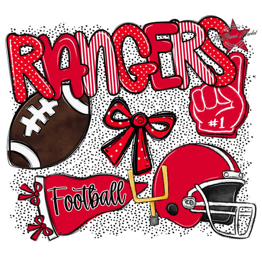 Rangers Football Spirit-Red