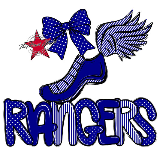Rangers Track Spirit Design-Blue