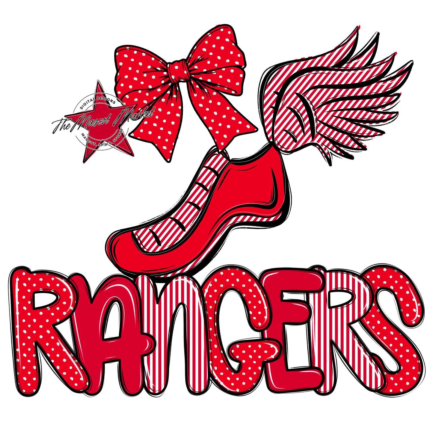 Rangers Track Spirit Design-Red