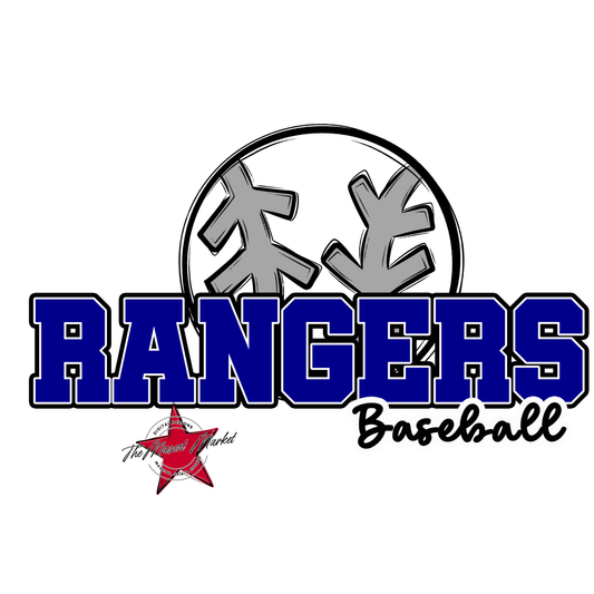 Rangers Varsity Baseball-Blue