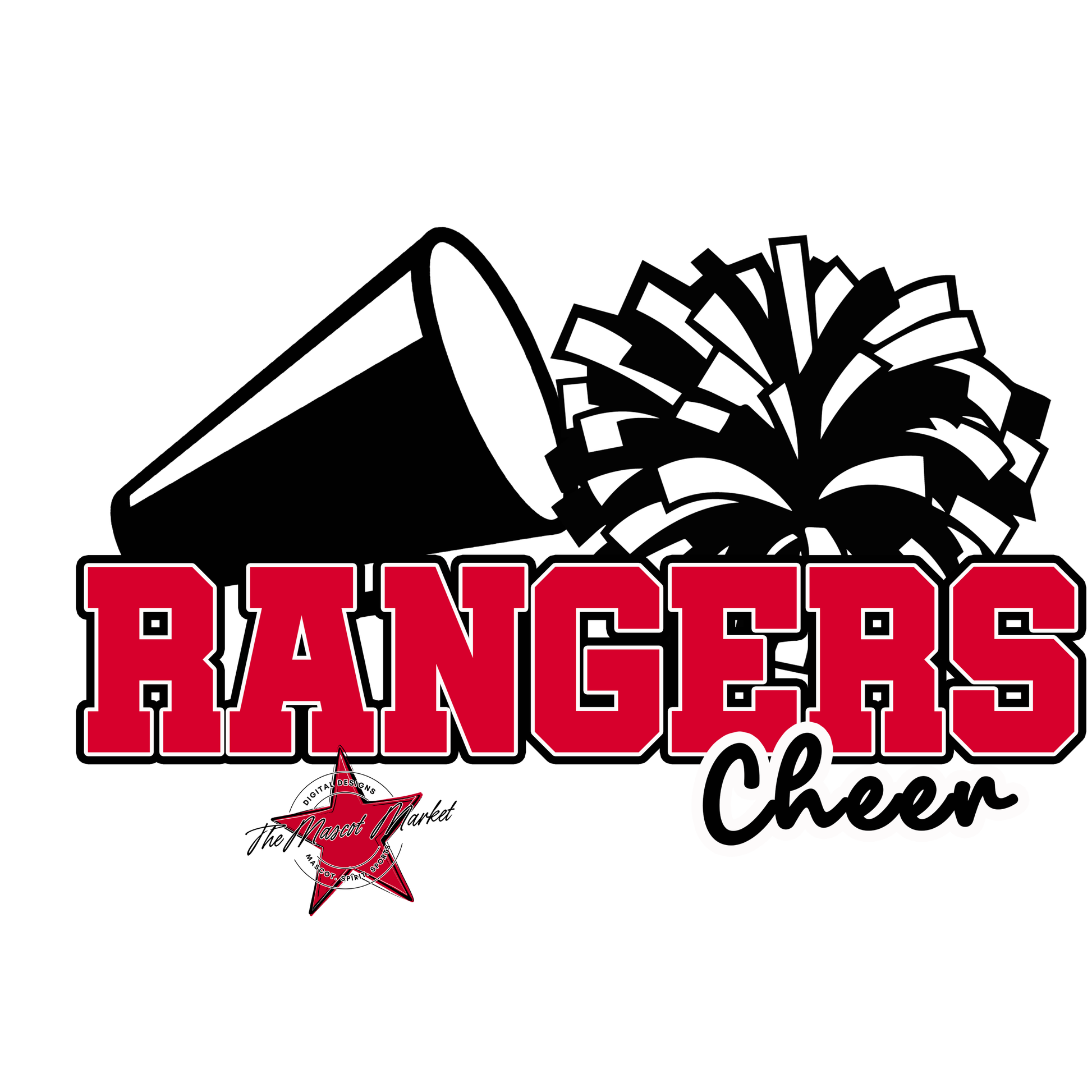 Rangers Varsity Cheer-Red
