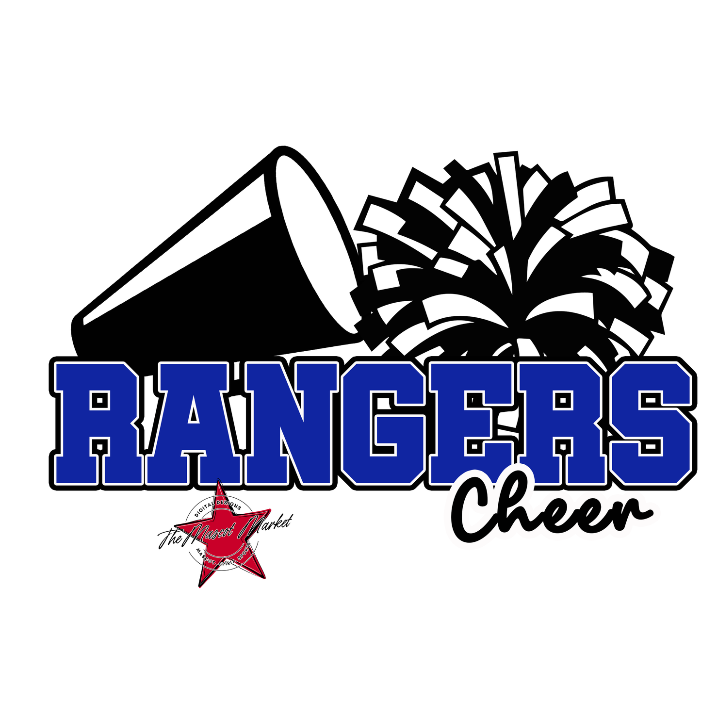 Rangers Varsity Cheer-Royal Blue