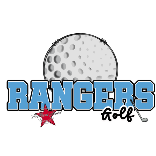 Rangers Varsity Golf-Carolina Blue