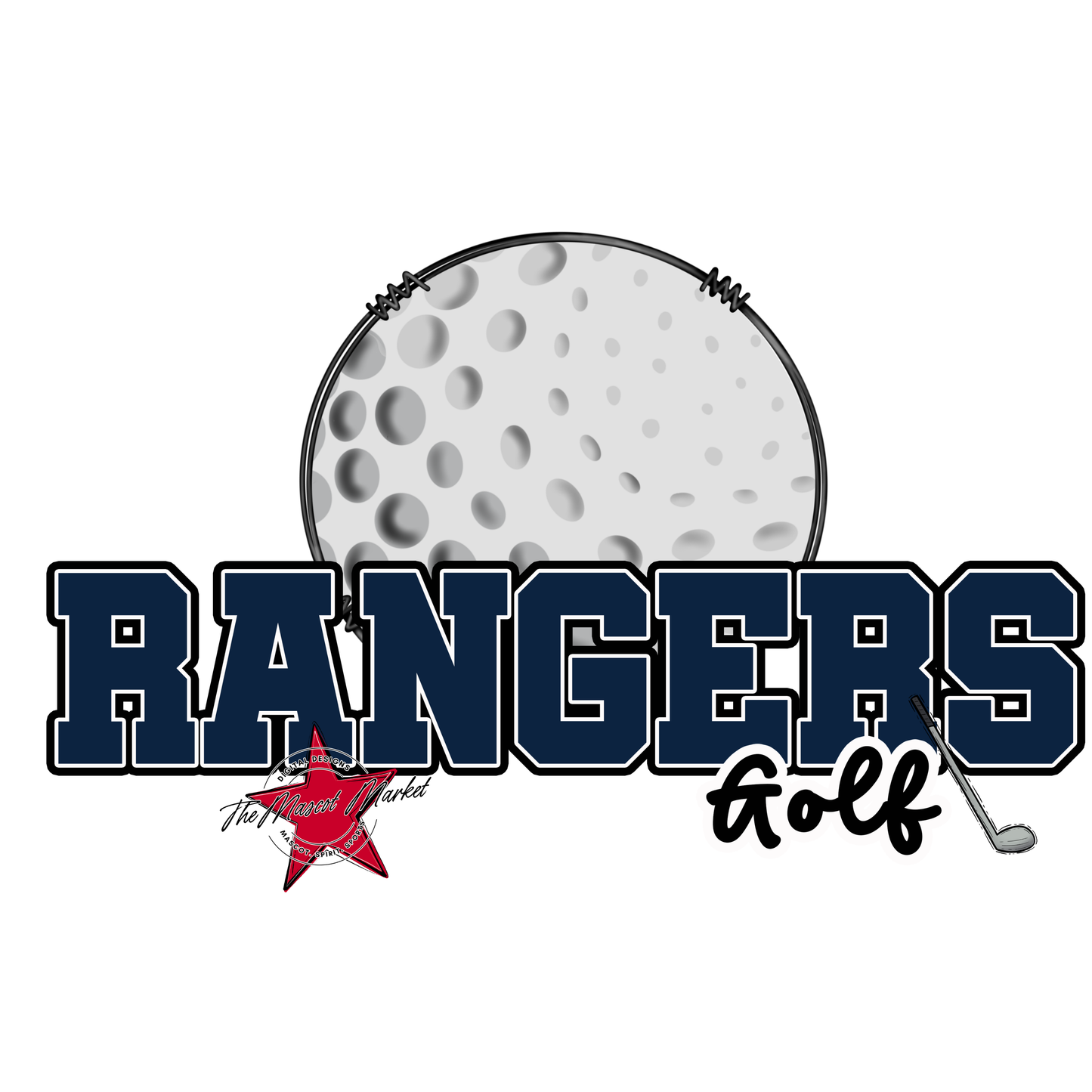 Rangers Varsity Golf-Navy