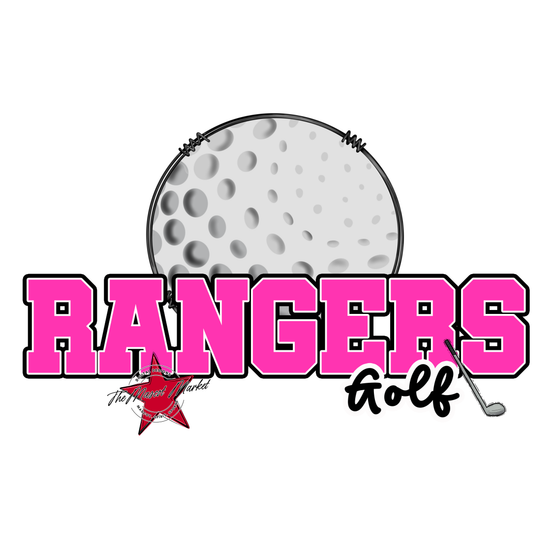 Rangers Varsity Golf-Pink