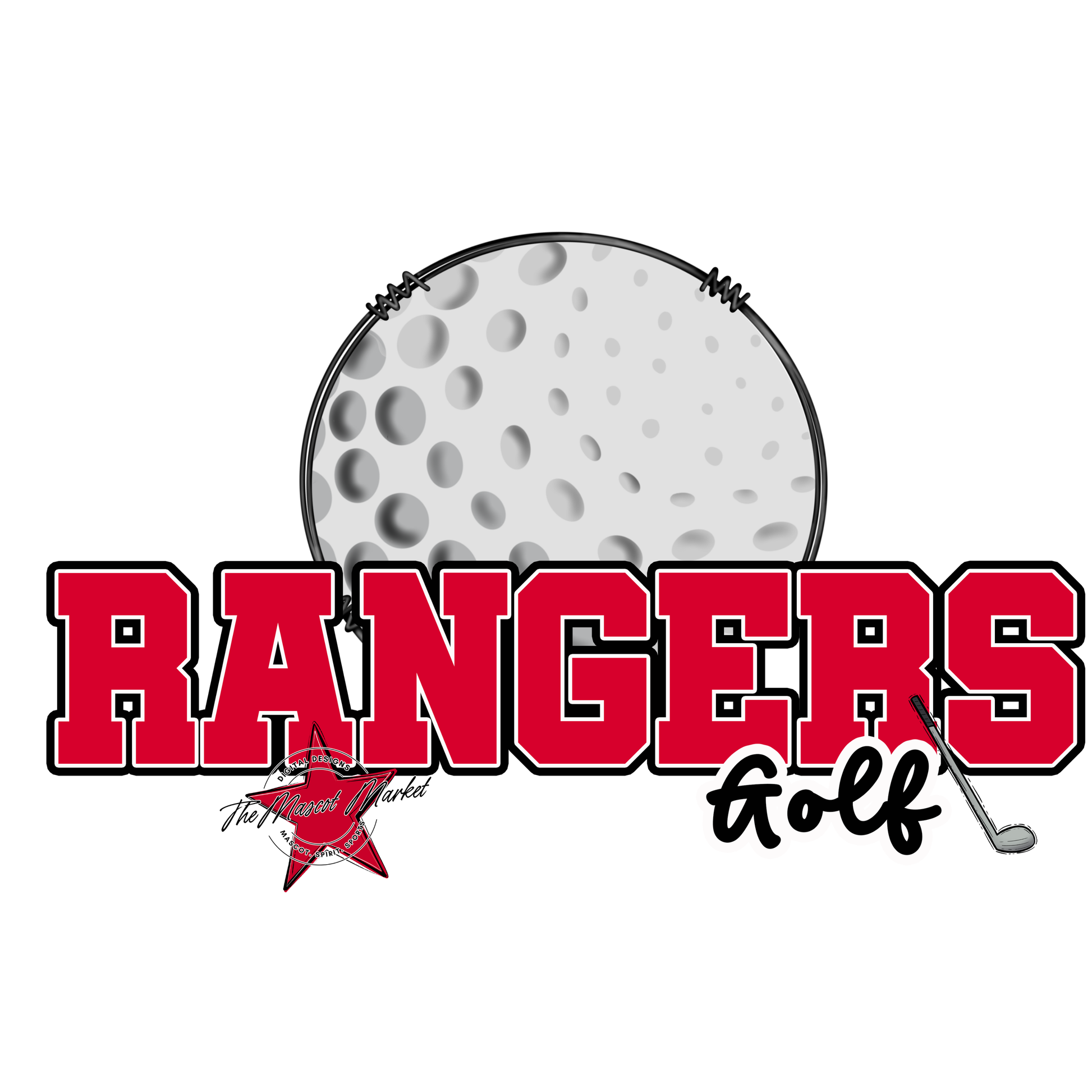 Rangers Varsity Golf-Red