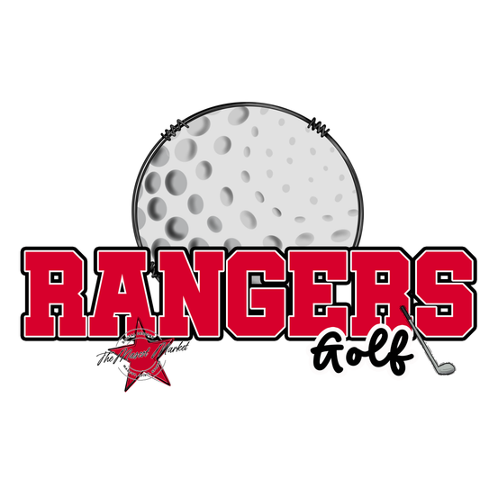 Rangers Varsity Golf-Red