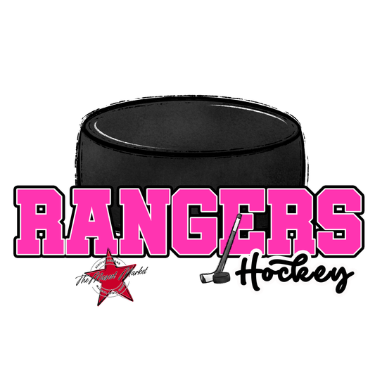 Rangers Varsity Hockey-Pink