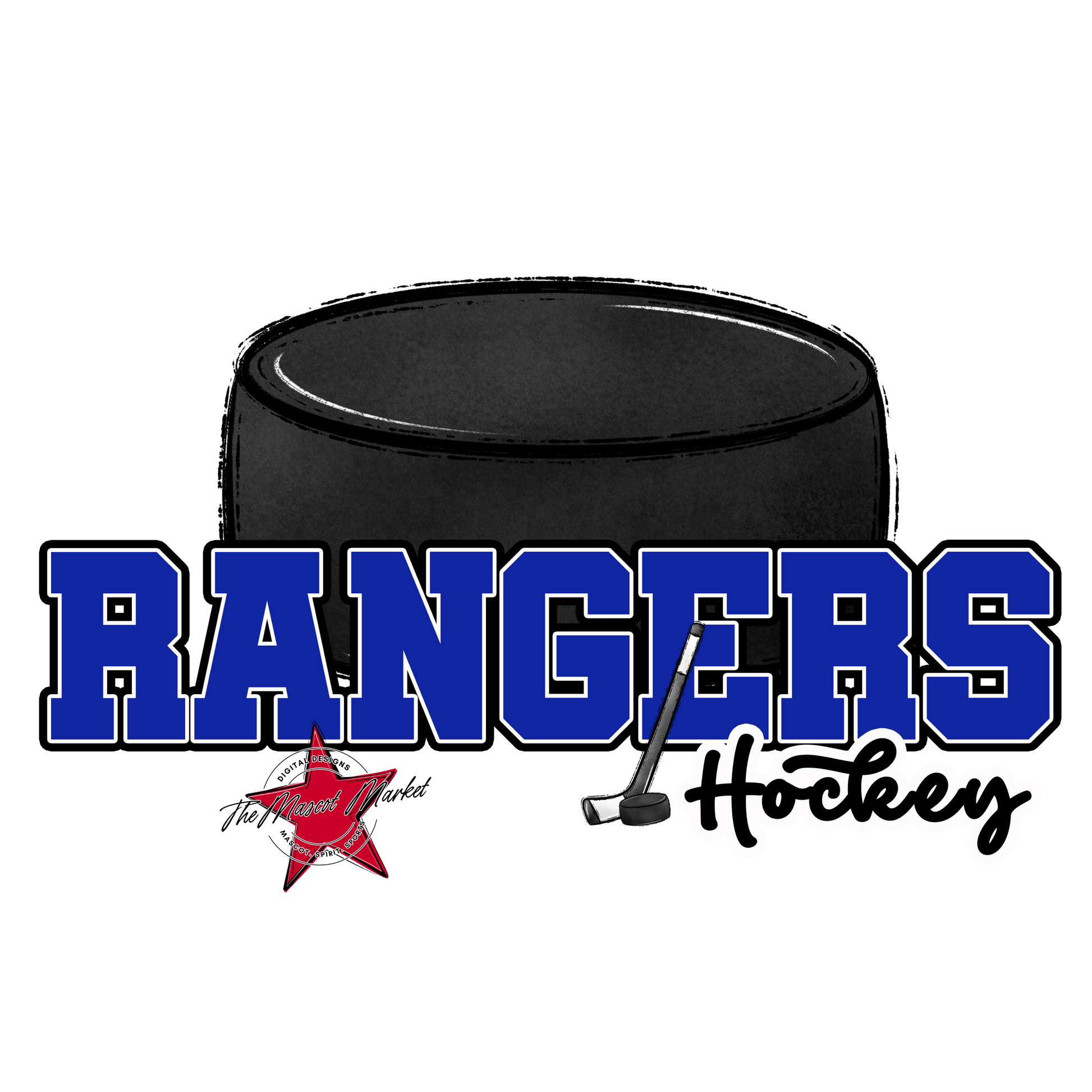 Rangers Varsity Hockey-Royal Blue