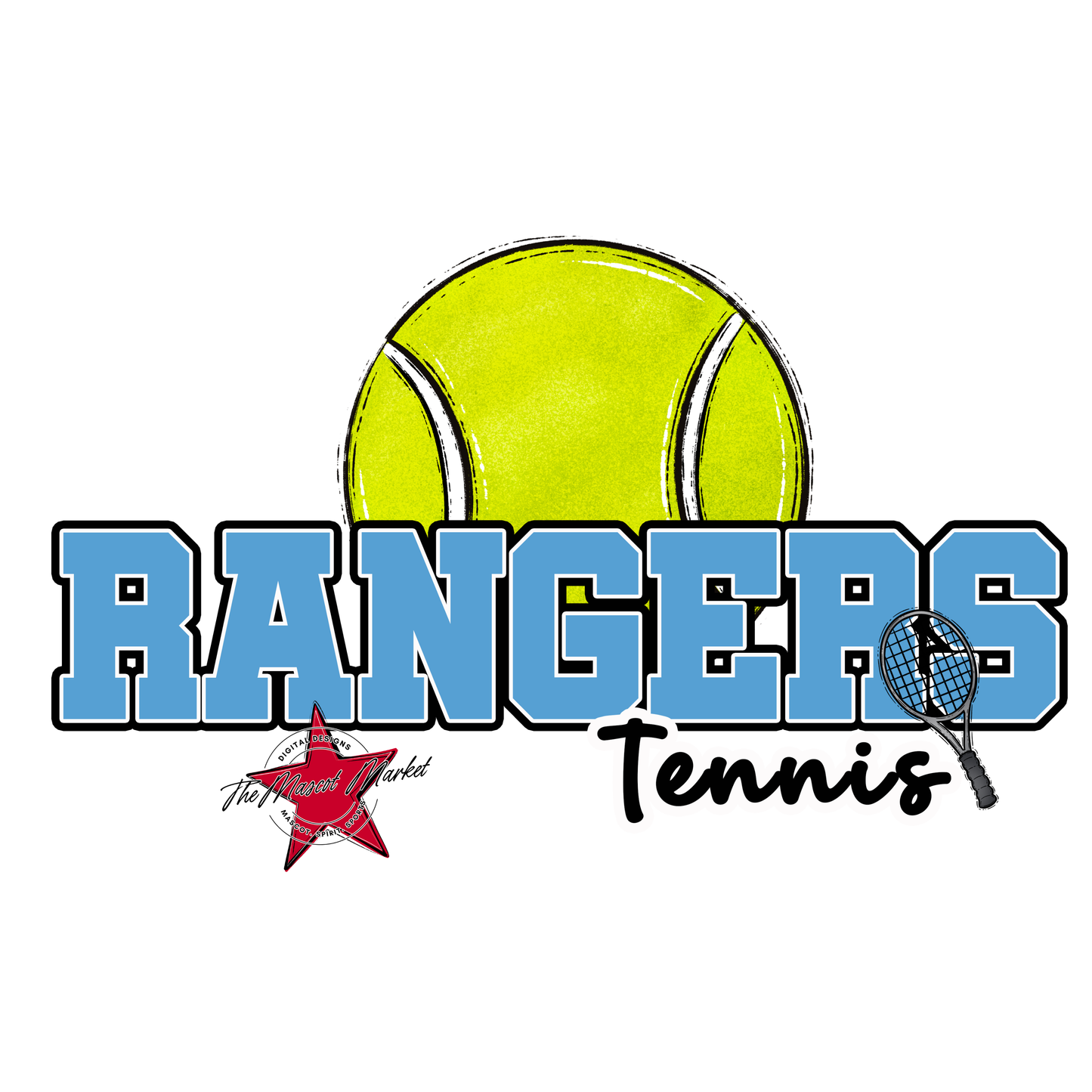 Rangers Varsity Tennis-Carolina Blue