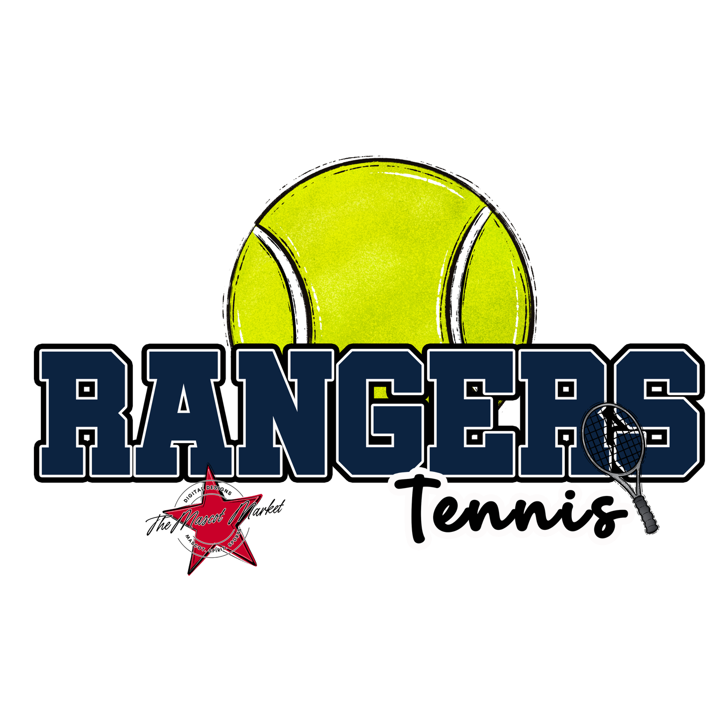 Rangers Varsity Tennis-Navy
