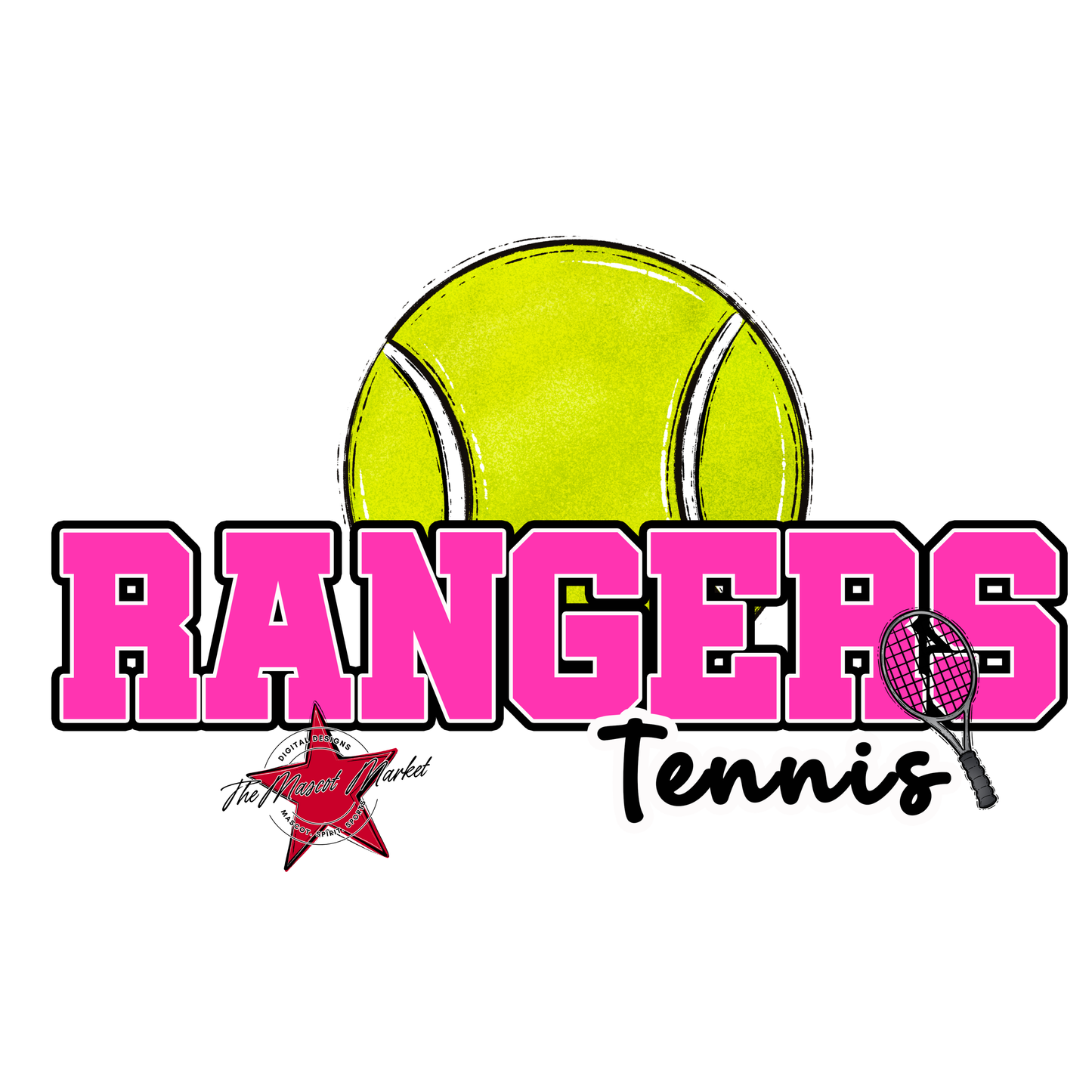 Rangers Varsity Tennis-Pink