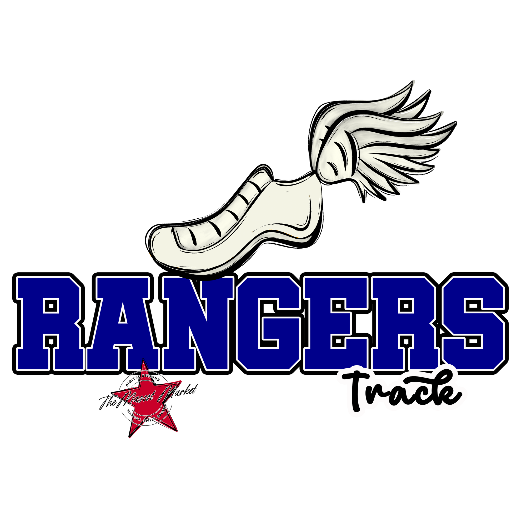 Rangers Varsity Track-Blue
