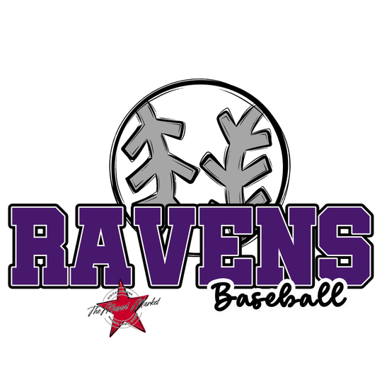 Ravens Varsity Baseball-Purple
