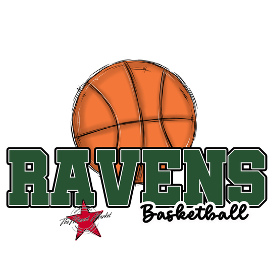 Ravens Varsity Basketball-Green
