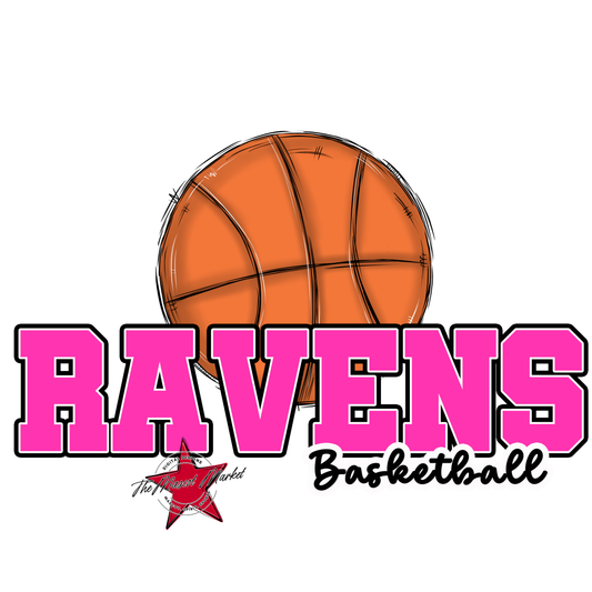 Ravens Varsity Basketball-Pink