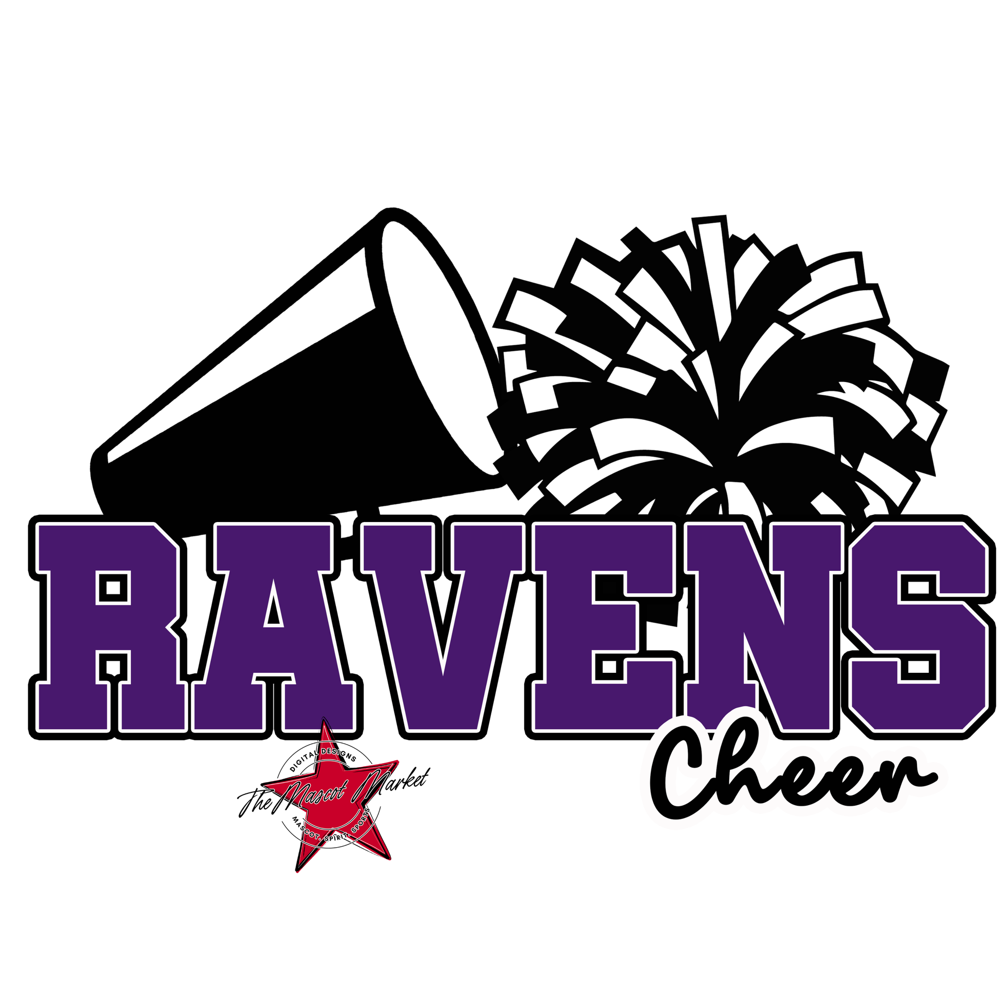 Ravens Varsity Cheer-Purple