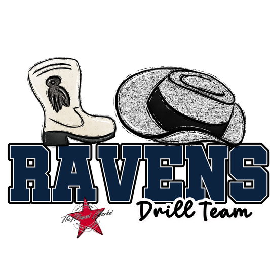 Ravens Varsity Drillteam-Navy