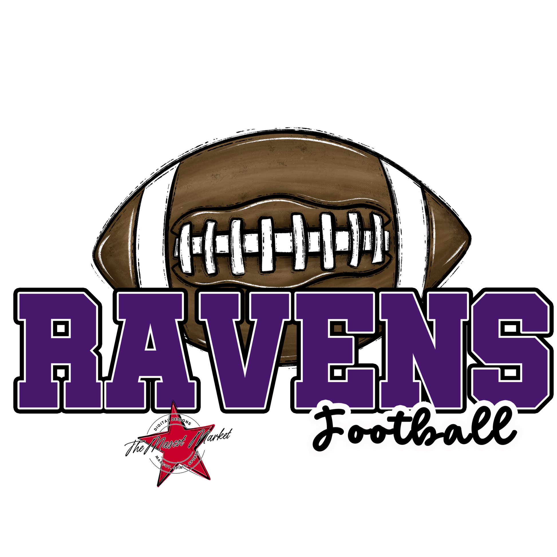 Ravens Varsity Football-Purple