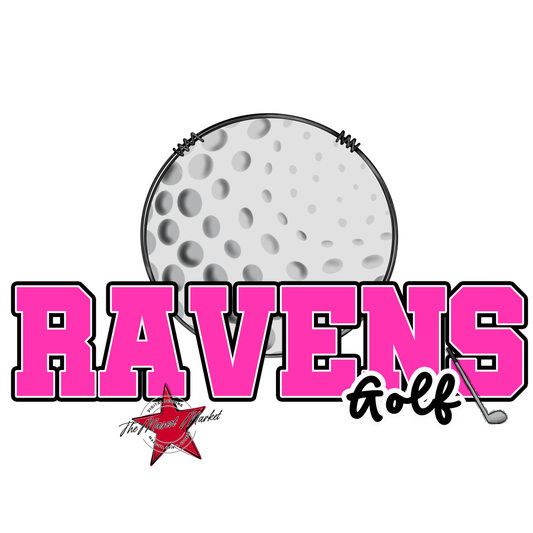 Ravens Varsity Golf-Pink