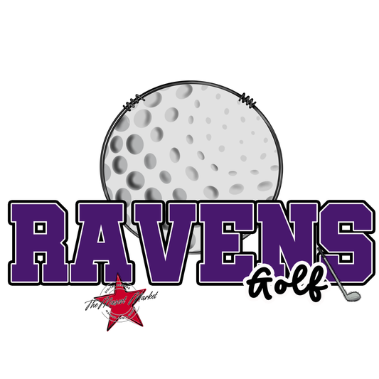 Ravens Varsity Golf-Purple