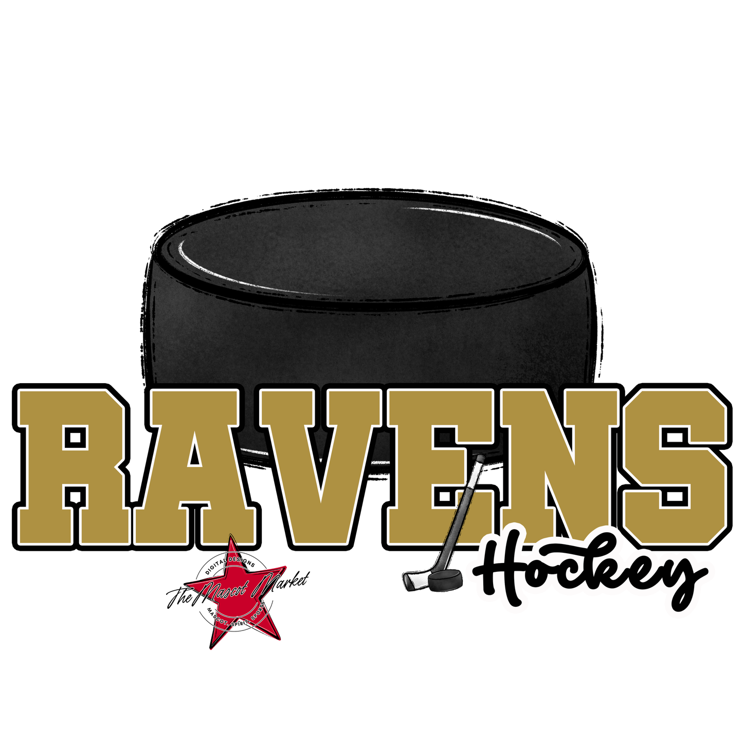 Ravens Varsity Hockey-Gold