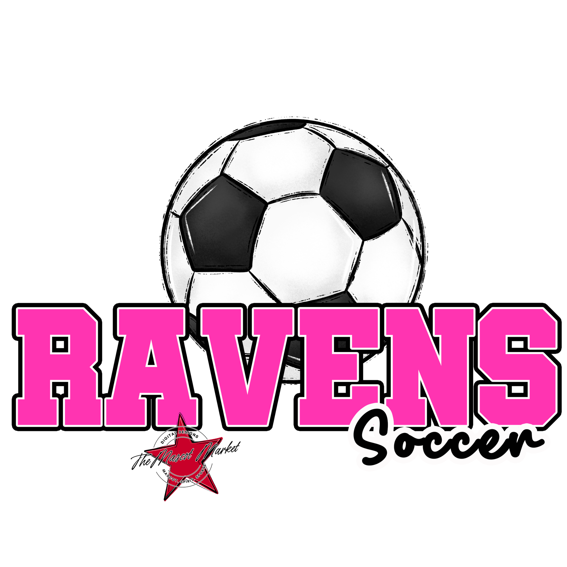 Ravens Varsity Soccer-Pink
