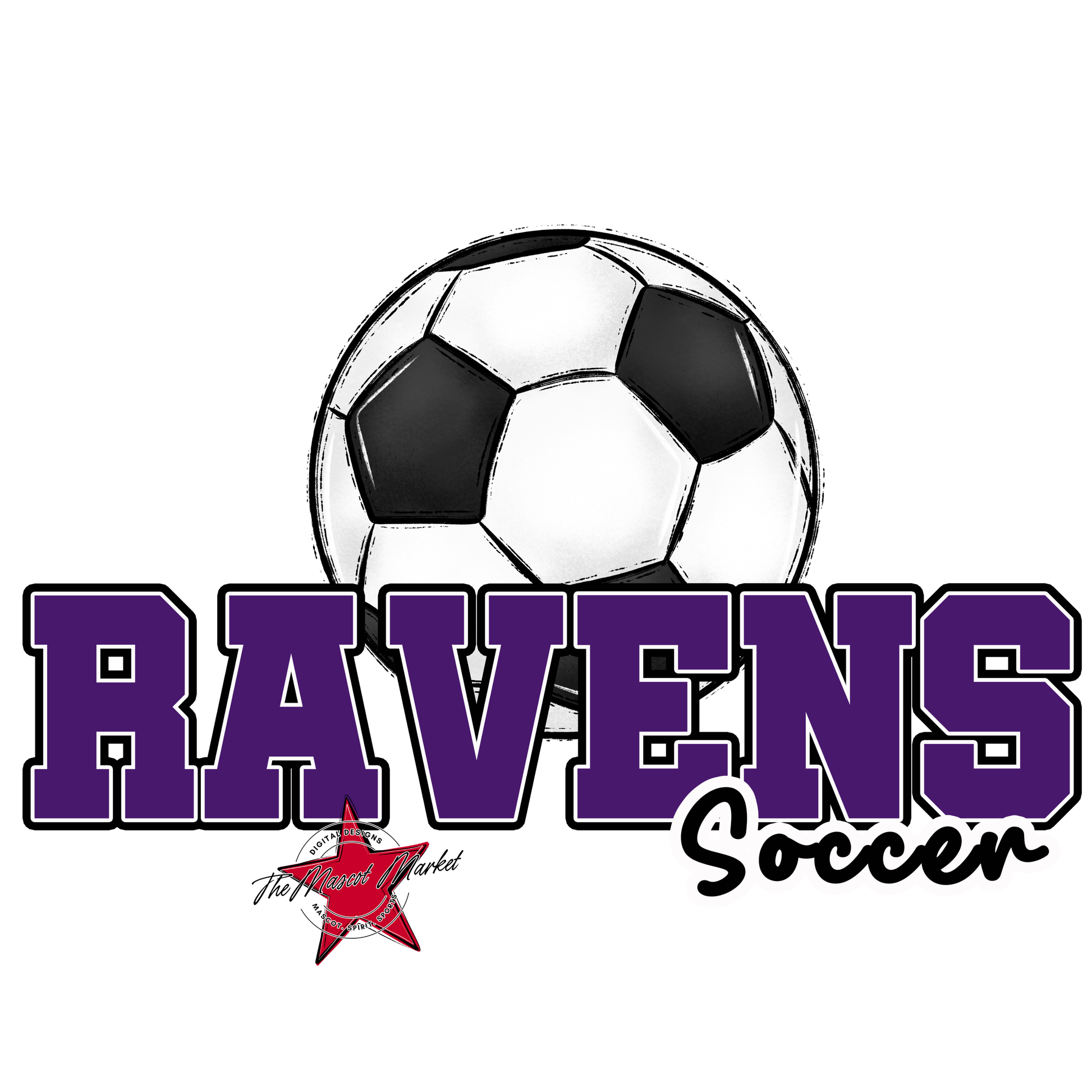 Ravens Varsity Soccer-Purple