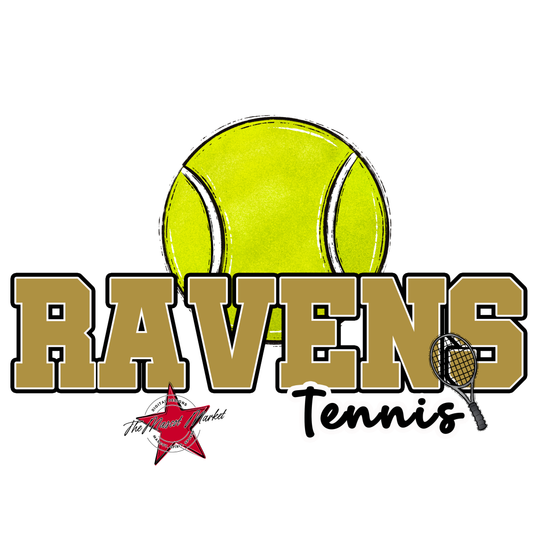 Ravens Varsity Tennis-Gold